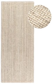 Кремава пътека от юта 80x200 cm Bouclé - Hanse Home