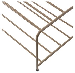 Светлокафяв метален рафт за обувки Josse - WOOOD