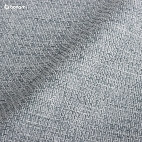 Сиво-синьо двойно легло 180x200 cm тапицирано с място за съхранение с включена подматрачна рамка Lotte – Meise Möbel