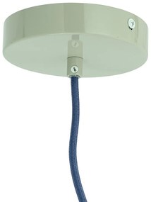 Зелено висящо осветително тяло с метален абажур ø 22 cm Bubble – Bloomingville