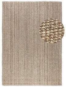 Бежов килим от юта 80x150 cm Bouclé - Hanse Home