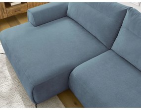 Син ъглов диван Aden – Bobochic Paris