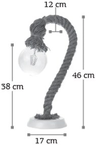 Настолна лампа InLight 3439-Black