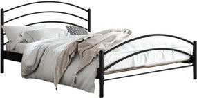 Легло Kelly-90x200-Black-Με ποδαρικό