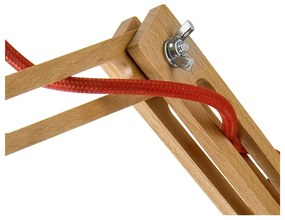 Черна и кафява стенна лампа ø 15 cm Marcello – LAMKUR