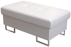 Пуф Gelito plus LTHR -Leuko-100 x 55 x 45