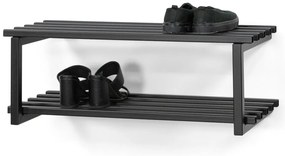 Черна метална висяща стойка за обувки 71x26x34 cm Marco – Spinder Design