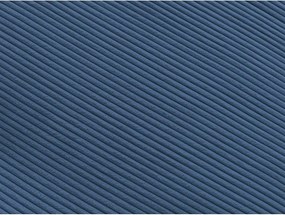 Син диван от рипсено кадифе 250 cm Belair – Bobochic Paris