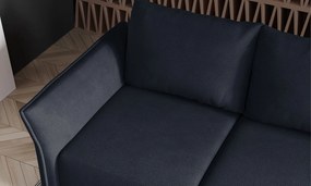 Ъглов диван Джозефин-антрацит-ляв