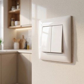 Двоен Ключ с Рамка OSTE JNH007-W WHITE