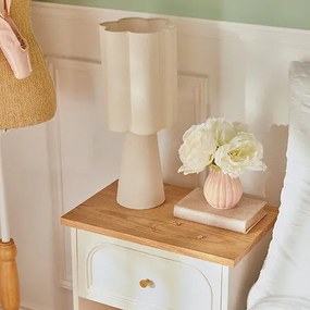 Настолна лампа atmosphera Blanca, Метал, 45 cm