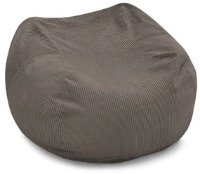 Сивo-кафяв пуф Voltaire – Bobochic Paris