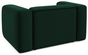 Тъмнозелено кадифено кресло Ekahi – Makamii