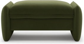 Зелена кадифена табуретка Georgia – Micadoni