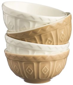 Бели/бежови глинени купички в комплект 4 бр. 200 ml Original Cane – Mason Cash