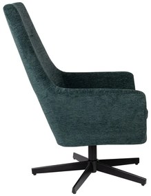 Тъмнозелено кресло Bruno - White Label