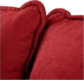 Червен ъглов диван (десен ъгъл) Beata - Ropez