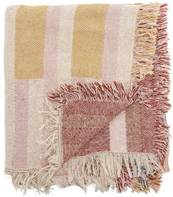 Кафяво одеяло от рециклиран памук 130x160 cm Lane – Bloomingville