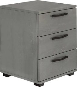 Roco TopMebel нощно шкафче от меламин в бетонно сив цвят 40×39×57 см