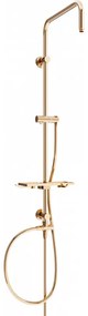 Mexen T душ колона, розово злато - 7939399-60