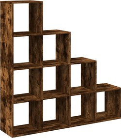 857971 vidaXL Разделител за стая / библиотека 4 нива 131,5x29x131,5 см