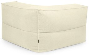 Кафяв пуф от букле Mass Corner 125 Left – SLOWDOWN