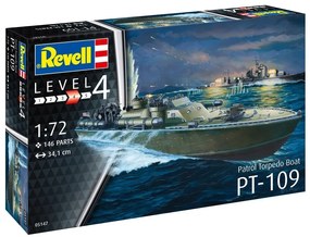 Revell - Сглобяем модел Военен кораб Torpedo PT-109 R05147