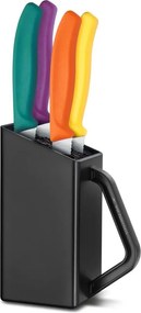 Victorinox - Комплект кухненски ножове в блок SWISS CLASSIC, 5 части, пъстроцветен