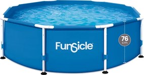 Сглобяем басейн с метална рамка FunSicle Ø244 x h76 см FiltraBoost™