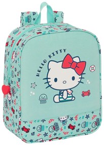 Детска раница Hello Kitty Sea lovers цвят тюркоаз 22 x 27 x 10 cm