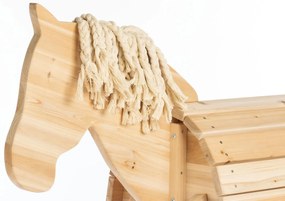 Дървен кон Niels