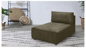 Светлозелен променлив модулен диван от велур Nihad modular - Bobochic Paris