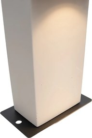 Модерен външен колче сив 35 см IP44 - Pompei