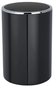 WENKO 22558100 - Кош INCA 18,5x25,5 cm черен/лъскав хром