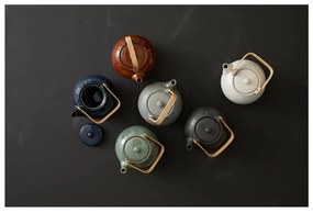 Тъмносин керамичен чайник с цедка 1,2 l Gastro Blue – Bitz