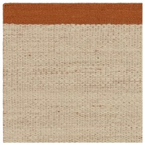 Кремав/теракотен ръчно изработен вълнен килим 120x170 cm Lima Rust – Asiatic Carpets