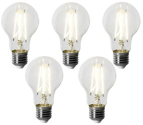 Комплект от 5 E27 димируеми LED крушки A60 6W 500 lm 4000K
