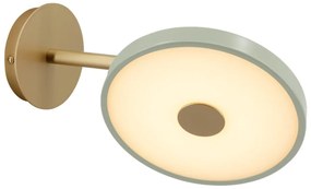 Светлозелена LED затъмняваща се стенна лампа ø 15 cm Asteria Wall Short – UMAGE