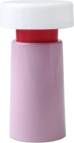 Розова LED затъмняваща се настолна лампа (височина 17,5 cm) Victoria – Remember