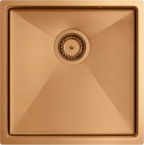 Стоманена мивка ANTHONY 50 COPPER