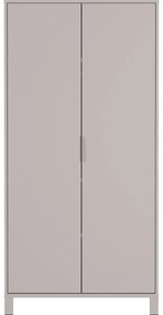 Кремав детски гардероб 89x180x54 cm Alkmaar – Germania