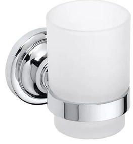 Държач за четки 7x9,5 cm сребрист