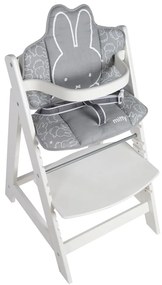 Сива постелка за стол за хранене Miffy - Roba