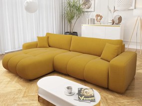Ъглов диван Furyn L Maxi-Горчица