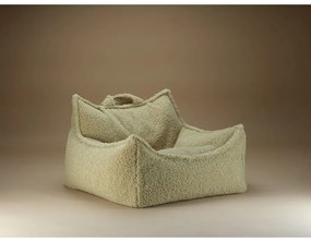 Зелен детски пуф от букле Chair – Wigiwama