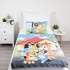 Памучно детско спално бельо за детско креватче 100x135 cm Bluey – Jerry Fabrics