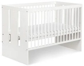KLUPŚ - Бебешко креватче PAULA 120 x 60 см бор/бяло