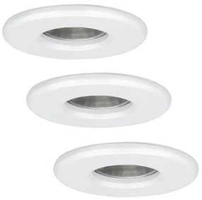 Eglo 94977 - К-кт 3x LED лампа за баня IGOA 1xGU10/3,3W/230V IP44