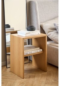 Нощно шкафче от декор от дъб в естествен цвят Arlon – Actona