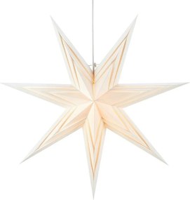 Бяла висяща светлинна декорация с коледен мотив ø 70 см Sombra - Markslöjd